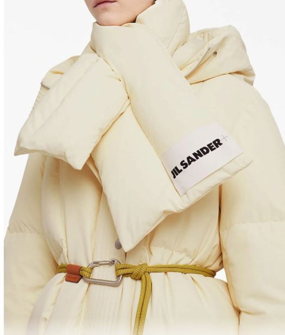 Jil Sander Italian Padded Down Scarf